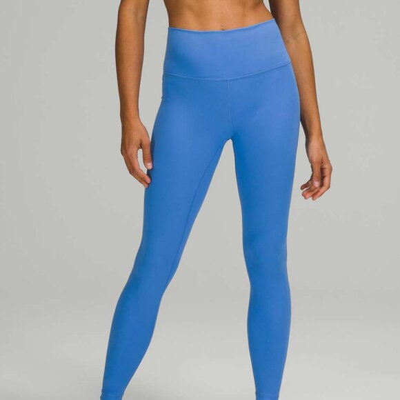 Lululemon Wunder Under High-Rise Tight 28" *Full-On Luxtreme Blue Nile EUC - Picture 5 of 5